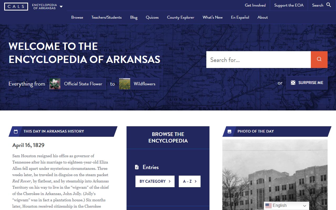 Encyclopedia of Arkansas entry for Rogers death records and historical sources