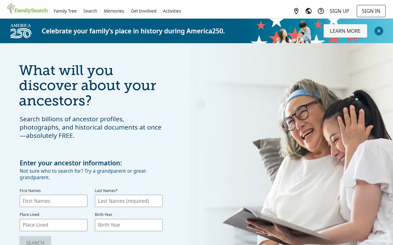 FamilySearch genealogy database showing Arkansas death records collections